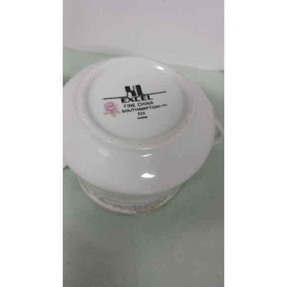 Excel Fine China Southampton 1993 Sugar Bowl 223 - Picture 6 of 7